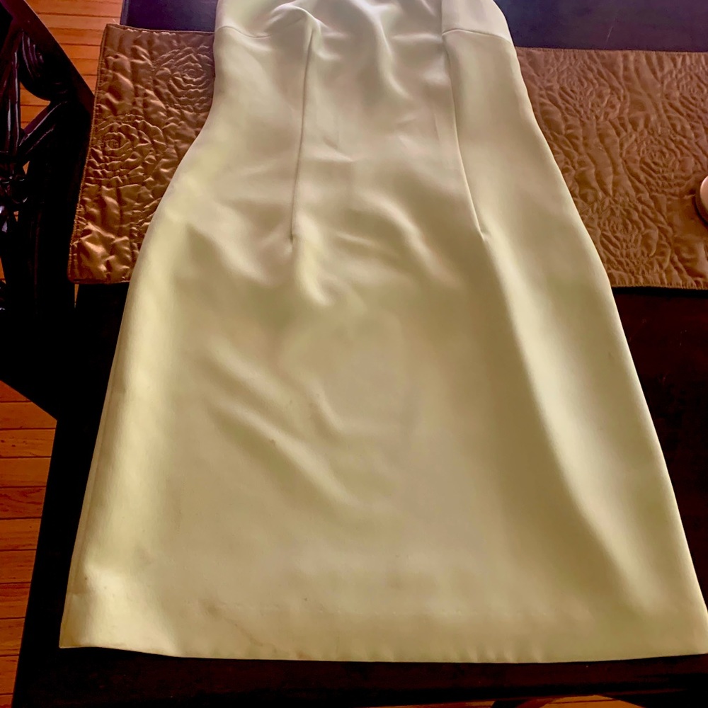 green one shoulder dress